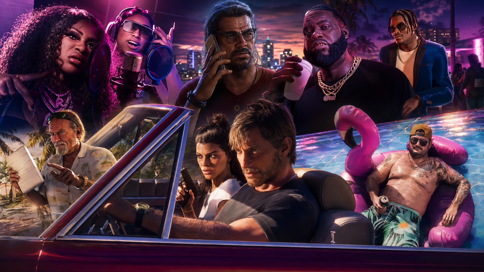 Tous les personnages officiellement présentés par Rockstar