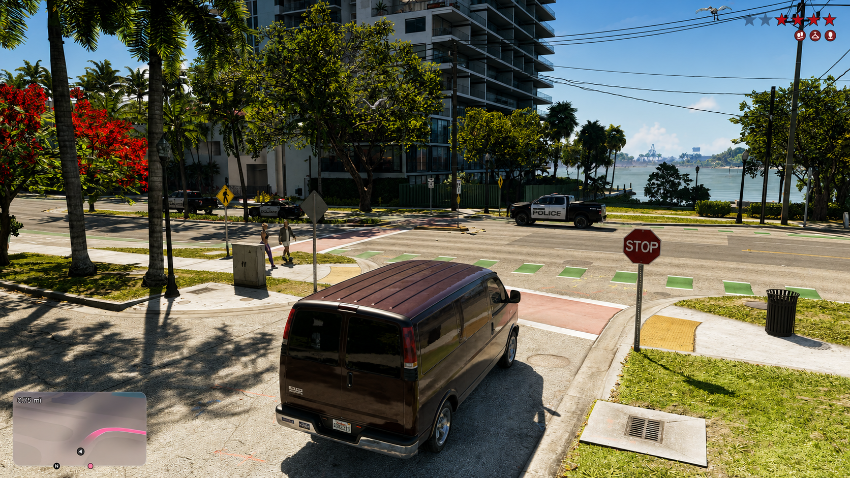 Changement de voiture GTA pour descendre les étoiles