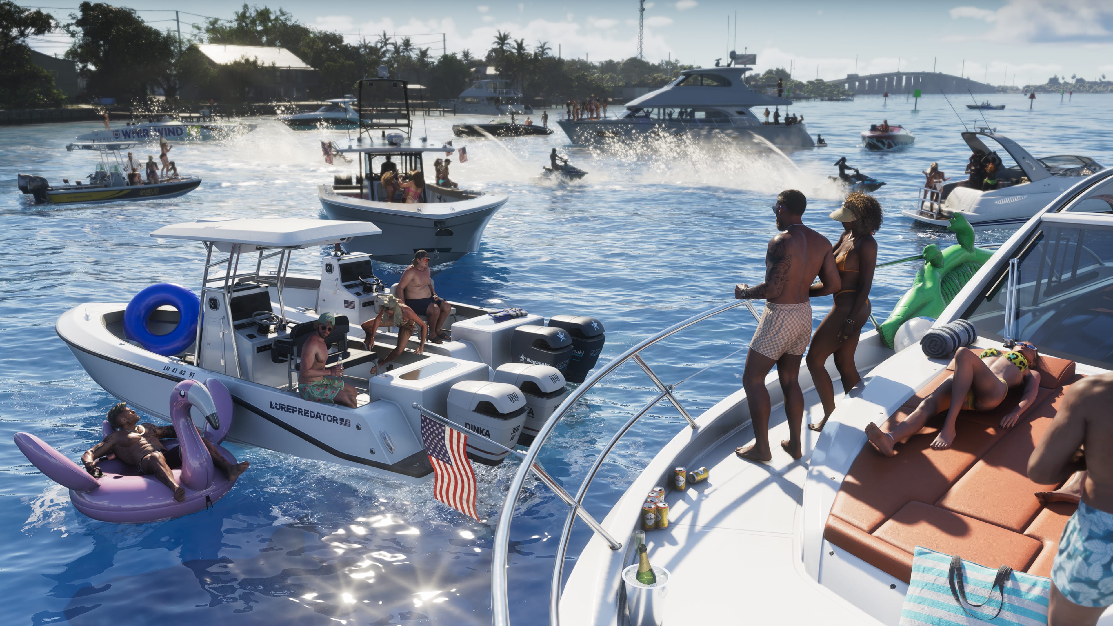 Bateau dans les kays